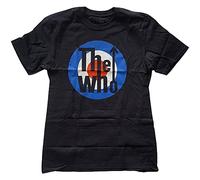 The Who Classic Logo Black Cotton T-Shirt XL