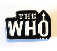 The Who English Rock Band Metal MOD Arrow Scooterist Enamel Badge