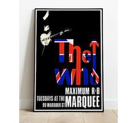 The Who Iconic Maximum R & B Concert Tour Live Promo Poster : A Huge 36"x24" Poster Print Vintage Retro Reproduction Perfect For Any Room : BRING YOUR WALLS TO LIFE ! #2