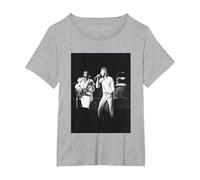 The Who John Entwistle & Roger Daltrey at The NEC Birmingham T-Shirt, Women's Plus, Heather Grey, 1X