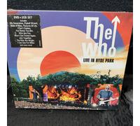 The Who live in hyde park 2 cd/dvd set. Wear To Hype Sticker/Storage Wear . NEW