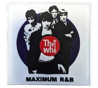 Rock Off officially licensed products The Who Maximum R&B Woven Patch Accessory Size