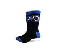 The Who Mens Socks Classic Target Band Logo Official UK Size 7-11 Black One Size