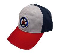 The Who Men's Target Logo Baseball Cap in Light Grey The Who Light Grey One Size