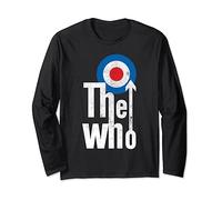 The Who Official Target Logo Arrow Long Sleeve T-Shirt