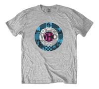 The Who T Shirt 5X5 Target Blocks Band Logo new Official Mens Grey