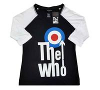 Who - Ladies - Three Quarter Raglan Sleeves - XXX-Large - B500z
