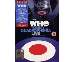 THE WHO - TOMMY & QUADROPHENIA LIVE 3 DVD ROCK NEW
