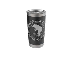 The Whole Enchilada MTB Moab Mountain Biking Cycling Cyclist Stainless Steel Insulated Tumbler