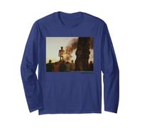 The Wicker Man Burning Sacrificial Scene Long Sleeve T-Shirt