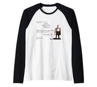 The Wicker Man Christopher Lee Movie Poster Raglan Baseball Tee
