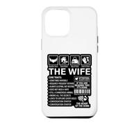 The Wife Core Traits Funny Humor Wife Definition Graphic Case for iPhone 12 Pro Max