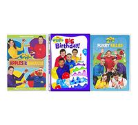The Wiggles 3 Pack DVD Set: Apples And Banana's / Big Birthday / Furry Tales With Puzzle (3 Disc DVD - 4+ Hours Kids Music) - Anthony Field, Simon Pryce, Lachlan Gillespie, Murray Cook, Emma Watkins