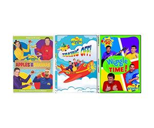 The Wiggles 3 Pack DVD Set: Apples and Bananas / Taking Off / Wiggletime