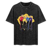 The Wiggles Men's T-Shirt Black Unisex Mens Tees 3XL