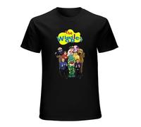 The Wiggles Men's T-Shirt Unisex Black Tee Clothing 3XL