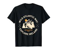 The Wild Atlantic Way Ireland Coastal Route tee for Men wome T-Shirt