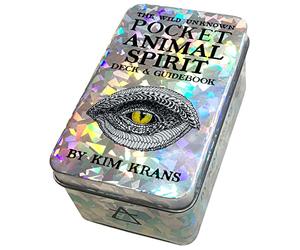 The Wild Unknown Pocket Animal Spirit Deck: 78 hand-drawn oracle cards plus a 200-page guidebook in a pocket-sized tin-real and mythical animals guide intuitive self-discovery