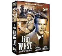 The Wild Wild WEST (Jim West) Season 1 -Part 2-5 DVD - Spanish Import - Region 2 - PAL Format