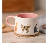 The Wildlife Ceramic Mug "Cats Are My Favourite People" The Wildlife Multicolor