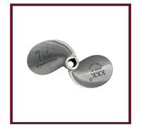 The Willpower Group KKK Aluminum Propeller for Longtail Mud Motor Long Tail Boat - Short Tail Kit Surface Drive 7 1/2"