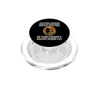 The Wind Swirled Once At Daylight Funny Deer Hunter PopSockets PopGrip for MagSafe