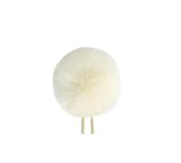 THE WINDBUBBLES (SINGLE) LAV SIZE 1, professional wind protection for lavalier microphones, "bubble" technology provides highest frequency transparency (Off-White)