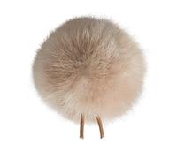 THE WINDBUBBLES (SINGLE) LAV SIZE 2, professional wind protection for lavalier microphones, bubble" technology provides highest frequency transparency (Beige)