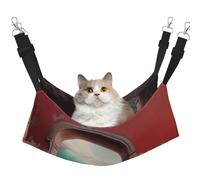 The Window Leading to The sea Reversible Cat Hammock Hanging Soft Breathable Pet Cage Adjustable Bed for Kitten Puppy or Small Large
