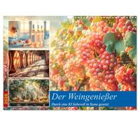 The wine connoisseur UK-Version (Wall Calendar 2026 DIN A3 Landscape), CALVENDO 12 Month Wall Calendar