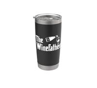 The Wine Father Vineyard Winery Wine Making Dad Winemaker Stainless Steel Insulated Tumbler