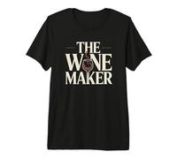 The Wine Maker Passionate Vino Art Premium T-Shirt