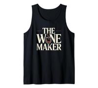 The Wine Maker Passionate Vino Art Tank Top