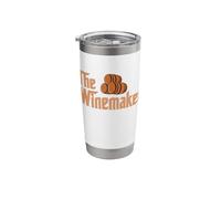 The Wine Maker Vinyard Winery Wine Making Grapes Winemaker Stainless Steel Insulated Tumbler