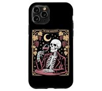 The Wine Whisperer Skeleton Moon Grapes Case for iPhone 11 Pro