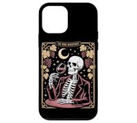 The Wine Whisperer Skeleton Moon Grapes Case for iPhone 12 mini