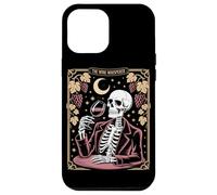The Wine Whisperer Skeleton Moon Grapes Case for iPhone 12 Pro Max