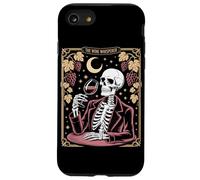 The Wine Whisperer Skeleton Moon Grapes Case for iPhone SE (2020) / 7/8