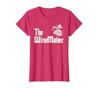 The Winemaker Wine Maker Wine Making T-Shirt, Women, Red Heather, XX-Large