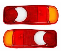 The Wing Mirror Company Fit Citroen Relay Rear Back Tail Light Lens Cover Cap Pair 2006-2024 Chassis Cab