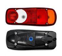 The Wing Mirror Company Fits Fiat Ducato 2006-2024 Rear Tail Light For Chasis Cab With Bulbs Halogen (Right Hand Side)