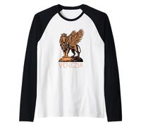 The winged Lion of St Mark city of Venice Venetian Republic Raglan Baseball Tee