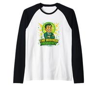 The Winner Frequency Retro Energy Raglan Baseball Tee