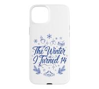The Winter I Turned 14 Funny Birthday Parody Cozy Case for iPhone 15 Plus