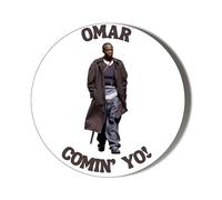The Wire - Omar Comin' Yo - 77MM EXTRA LARGE FRIDGE MAGNET