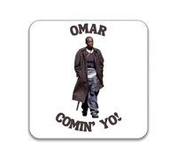 The Wire - Omar Comin' Yo - Pack of 10 Square Stickers - 55mm x 55mm