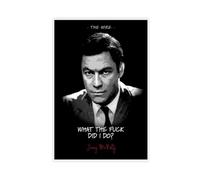 The Wire TV Series Poster Jimmy McNulty Quotes Canvas Poster Wall Art Decor Print Picture Paintings for Living Room Bedroom Decoration 08x12inch(20x30cm)