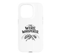 The Wire Whisperer Funny Wire Wrapping Jewelry Maker Shirt Case for iPhone 15 Pro