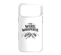 The Wire Whisperer Funny Wire Wrapping Jewelry Maker Shirt Case for iPhone 17 Pro Max
