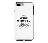 The Wire Whisperer Funny Wire Wrapping Jewelry Maker Shirt Case for iPhone 7 Plus/8 Plus